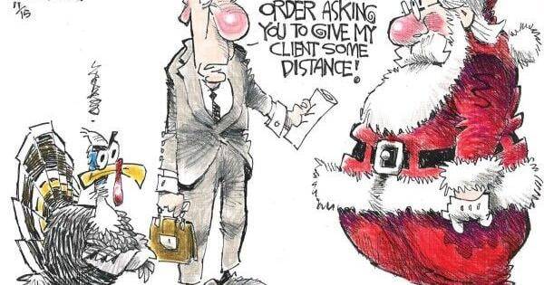 Editorial Cartoon: Space please