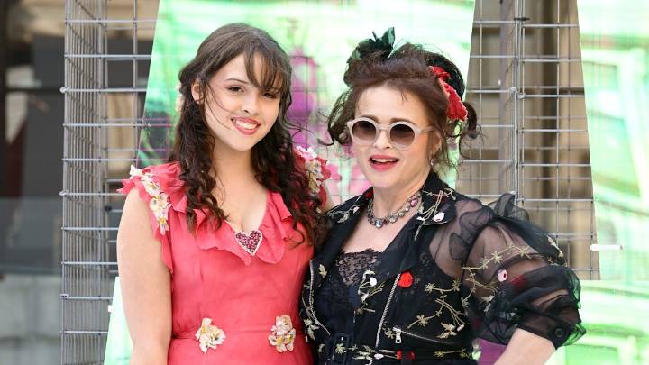 Helena Bonham Carter's lookalike daughter is her twin in dreamy modeling debut