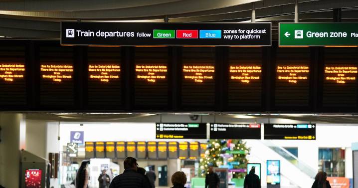 UK set for Christmas travel chaos as rail strikes announced