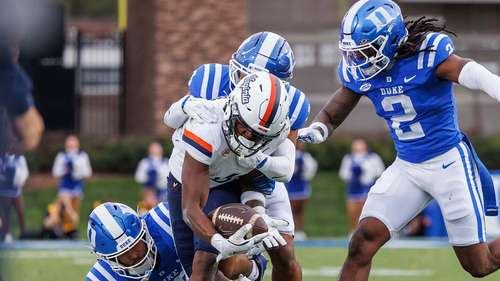 No. 19 Virginia powers past Duke 34