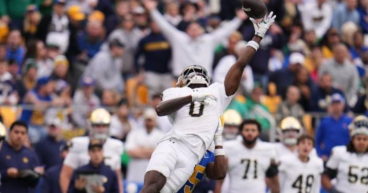 "He's a freak": Irish WR Malachi Fields goes up and gets it