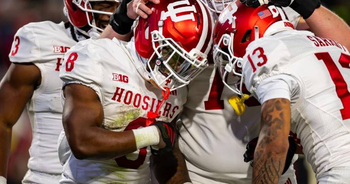 No. 2 Indiana moves to 12-0, earns Big Ten title game spot with 56