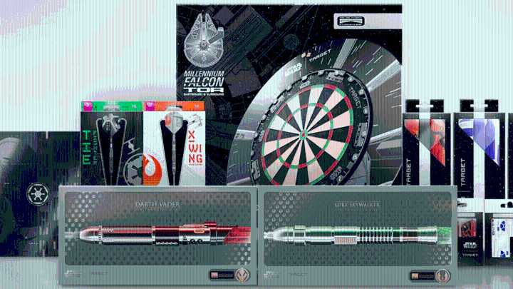 Hit the board, Luke! Target Darts teams up with Star Wars for new range of premium darts