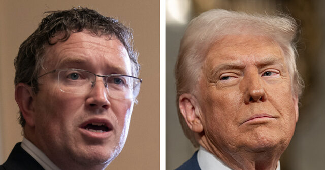 Trump Ramps Up Attacks on Massie: 'His Wife Will Find Out He's a Loser'