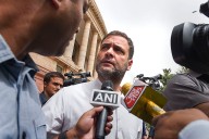 Rahul Gandhi Accuses PM Modi Of Being ‘Scared Of Trump’, Controlled By Big Business