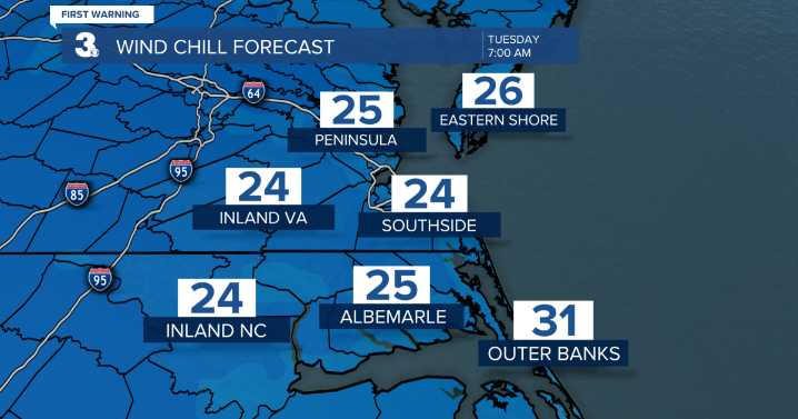 First Warning Forecast: Coldest air so far this fall arrives next week