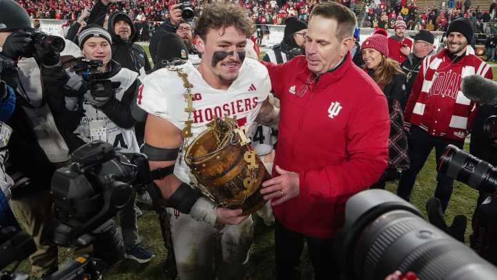 Indiana football coach Curt Cignetti on CFP bye