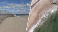 1/2 of new sand gone after Sandwich, MA beach erosion project