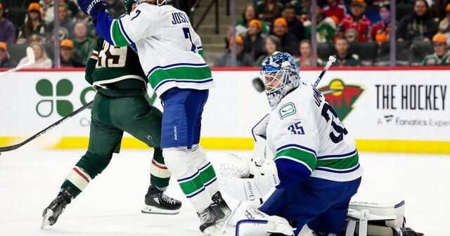 Vancouver Canucks could be without all-star goalie Thatcher Demko for weekend games