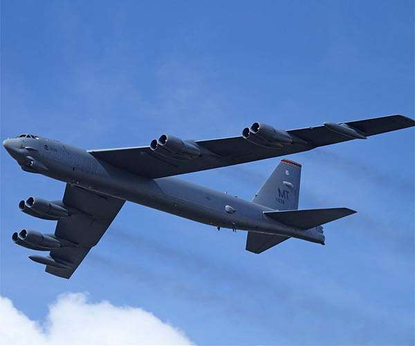 US B-52 bombers fly off coast of Venezuela: flight tracking data