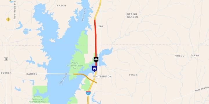 3 injured in two-vehicle rollover crash on I