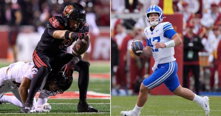 Utes surge up rankings after blasting Cincy; BYU continues rise even on bye