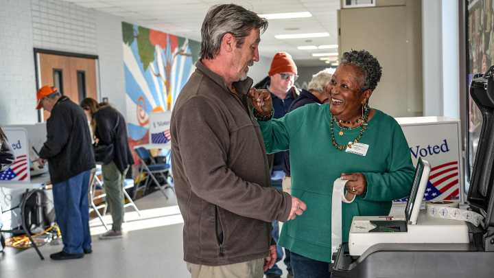 See photos of voting November 4 for election in the Upstate