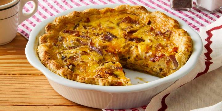 This Savory Breakfast Quiche Will Make You Shout, “What in the Hee Haw Pie”