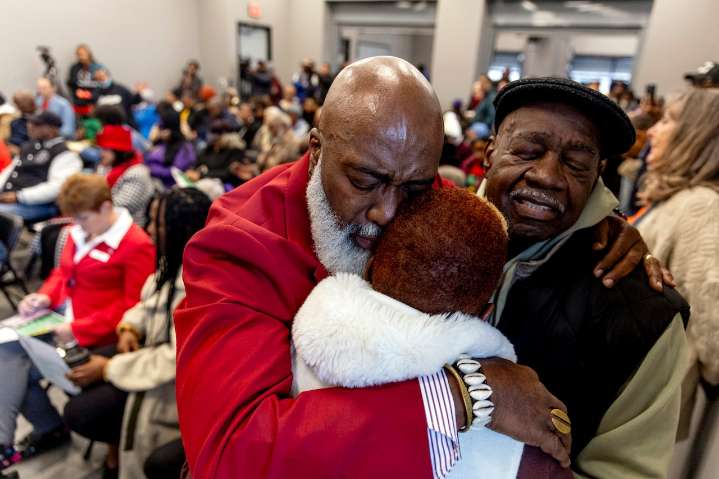 ‘The gospel of groceries.’ Long-awaited North Flint Food Market opens for community