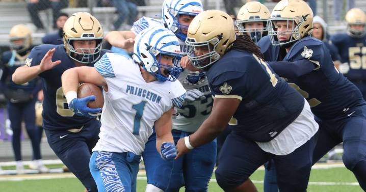Photos: Bloomington Central Catholic topples Princeton in Class 3A football playoffs
