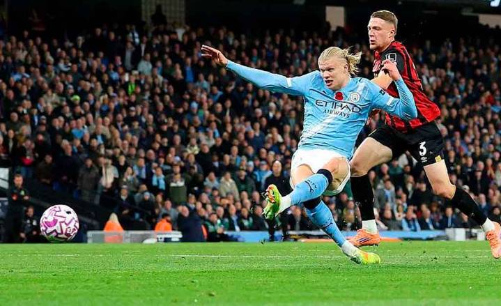 City venció 3-1 a Bornemouth en fútbol inglés