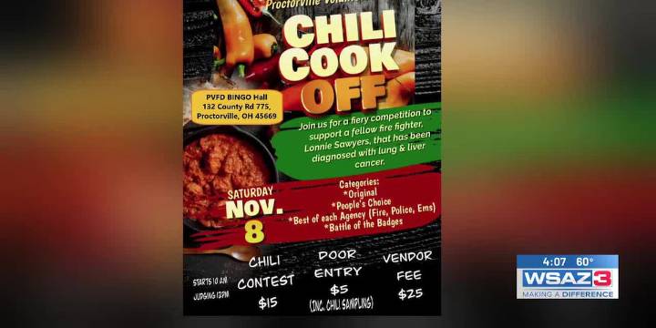 Proctorville Volunteer Fire & Rescue chili cook off