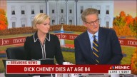 Morning Joe Crew Hails Dick Cheney for Warning Trump Can ‘Never Be Trusted’