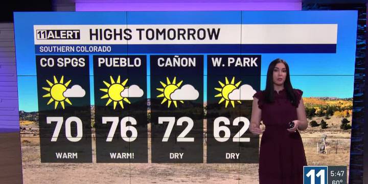 Warm again on Thursday with dry time