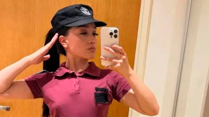 Nicole V, la efectivo tiktoker, denunció "persecución" de la Policía de la Ciudad