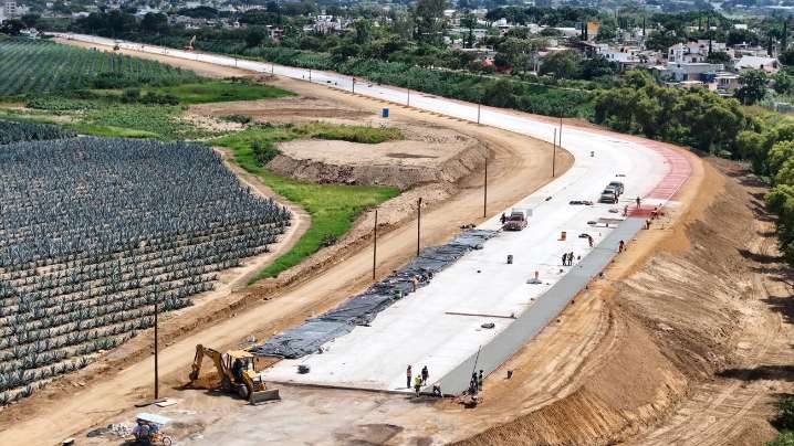Un 60% lleva la carretera que conectará a la Exgarita con el aeropuerto