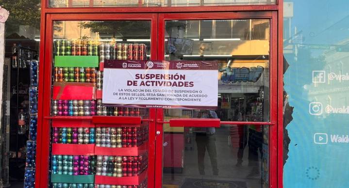 Clausuran tienda Waldo’s en Culiacán tras detectar irregularidades en sistema de prevención de incendios