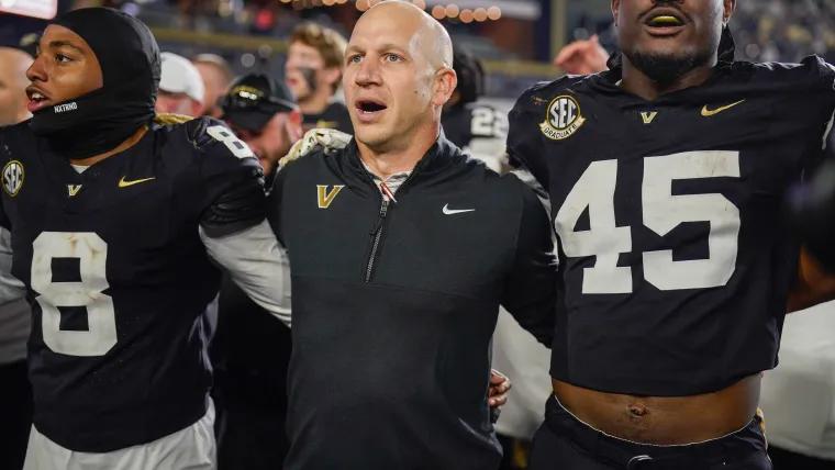 Clark Lea praises resilience after Vanderbilt’s OT victory over Auburn