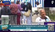 El calvario de los pacientes en el sistema de salud: Al menos 3 meses esperan por una cita