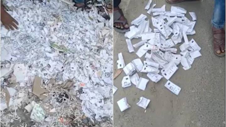 VVPAT slips found dumped in Samastipur, officials say they're from mock polls