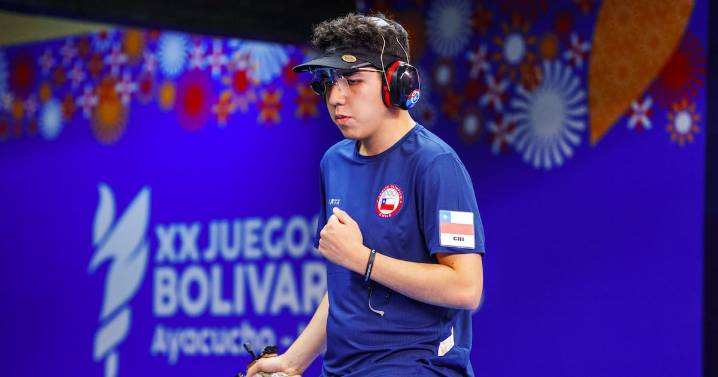 Diego Parra le da la primera medalla al Team Chile en los Juegos Bolivarianos