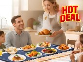 This food warming mat will keep sides hot for longer this Thanksgiving