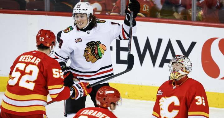 Bedard has 4 points, Knight gets 6th career shutout as Blackhawks beat Flames