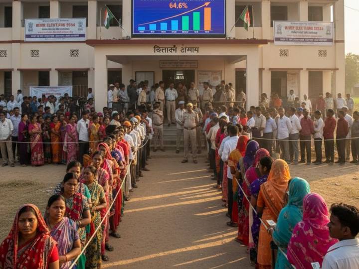 Bihar Shatters 25-Year Record: Phase 1 Polls See Highest-Ever Voter Participation at 64.6%