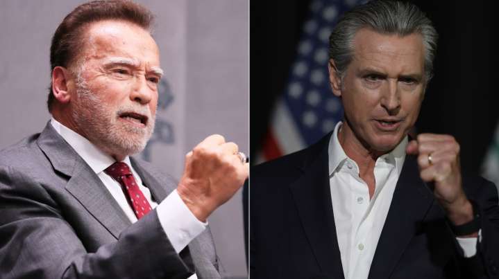 Gavin Newsom And Arnold Schwarzenegger Are Locked In A Bitter Battle Of The Governors