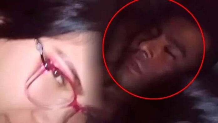 VIDEO: Policía duerme con la hermana de un detenido