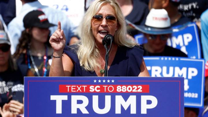 Marjorie Taylor Greene: Trump says 'Marjorie went BAD'
