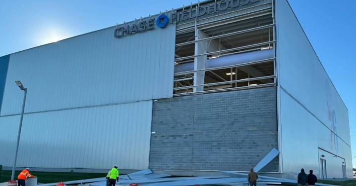 Home of the Blue Coats suffers wind damage