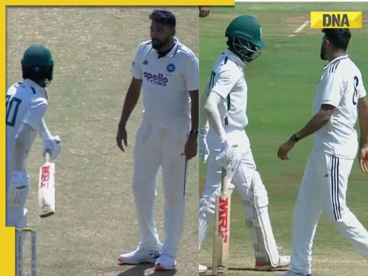 Mohammed Siraj involved in heated on-field altercation with Lesego Senokwane