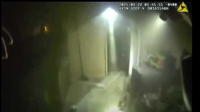 Body cam video shows LMPD officers help save boy from house fire