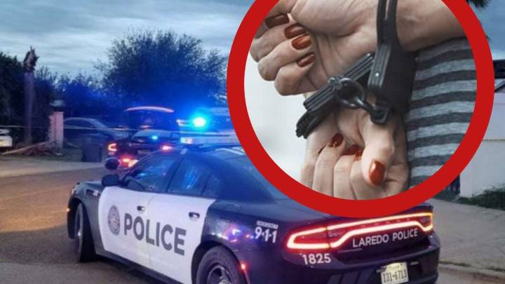 Mujer es arrestada por la policía en Laredo; estos son los cargos
