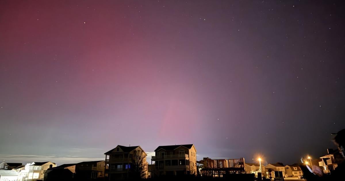Will South Jersey get a chance to see the northern lights again Wednesday?