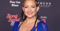 Kate Hudson in Sheer Blue Dress Is Impossible To Ignore