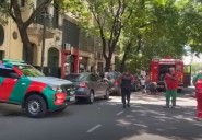 Incendio en un hotel familiar en Caballito