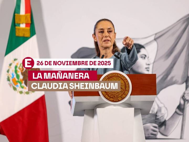 La Mañanera de Sheinbaum: Resumen de la conferencia hoy 26 de noviembre de 2025