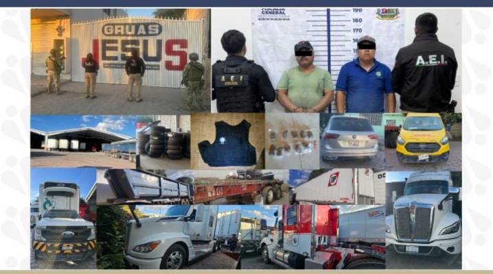 Cateo en Tecamachalco: caen dos con autos robados, droga y chalecos