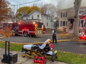 Video: Officer, deputy and neighbor rescue man from Auburn house fire