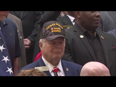 Georgia veterans were honored at state capitol for their service