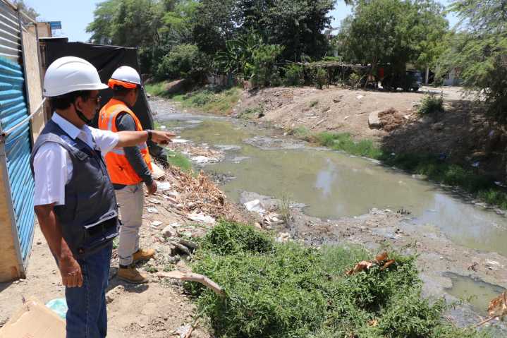 Piura: PECHP exige a EPS Grau frenar vertimiento de desagües en dren 1308