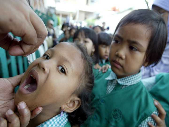Indonesia declared Polio